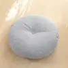 Almofada de chão de linho, estilo japonês, removível e lavável, espessa, para uso doméstico, adequada para bancos e tatames, uma almofada confortável para relaxar
