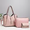 2025 Nuevo Bolso de Tres Piezas de Moda para Mujer Bolso de Hombro de Lujo Accesible de Nicho Bolso Tote Grande de Alta Gama para Madre Bolsos