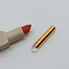 Pincel de Silicone para Lábios com Ponta Redonda para Esfumar, Mini Pincel Conveniente para Batom e Gloss, Pincel de Silicone para Lábios e Bochechas