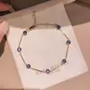 Pulseira Ajustável Redonda de Zircônia Super Brilhante, Luxo Leve, De Alta Qualidade, Pulseira Fashion e Simples, Design de Nicho, Joia de Mão para Mulheres