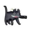 Brincos de Gato Transfronteiriços Pingente Colar Pingente DIY Acessórios de Joia de Liga Acessórios de Joia para Chaveiro