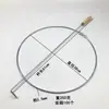 Aro para Rodar Sólido 38cm50cm Aro de Empuje Aro Tradicional Nostálgico Juguete Aro para Niños al Aire Libre Guardería Aro para Rodar