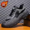 Transfronterizo 2025 Nuevos Zapatos Casuales para Hombre Otoño e Invierno Zapatos Deportivos para Correr Transpirables para Exteriores Zapatos Deportivos para Hombre Slip-On