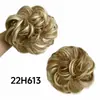 Anillo para el pelo de peluca, anillo para el pelo de peluca estilo europeo y americano para moño, capullo de flor, recogido, anillo para el pelo rizado voluminoso y despeinado