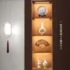 Nueva Estética de la Dinastía Song China Significado Zen Decoraciones Suaves Sala de Estar Estantería Casa de Té Vitrina Gabinete de Izakaya Adornos Pájaros en Ramas