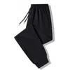 Pantalones Casuales de Algodón Puro Talla Grande para Hombre y Mujer K6801 Pantalones de Chándal Versátiles