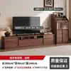 Mueble de TV estilo vintage 2026 modelo nuevo, engrosado, para apartamentos pequeños, mueble de almacenamiento de pie integrado, juego de mesa de centro para sala de estar en casa