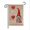 Asta de bandera de jardín de Amazon, pintura de hierro, lino, bandera de jardín, decoración de fiesta, pintura colgante, clip a prueba de viento, hebilla de resorte