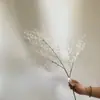 Flores Artificiais de Galho Paisagismo de Casamento Plantas Verdes Escritório Sala de Estar Decoração Suave Pinheiro Selvagem Artificial Grama de Aspargo Flores Secas