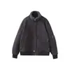 Chaqueta de vuelo estilo americano Starlight para hombre, abrigo de algodón de invierno, cuero PU, corte holgado, marca de moda, chaqueta acolchada de algodón, abrigo de color liso para pareja