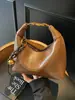 Bolso de Mano de Lujo de Moda para Mujer 2025 Nuevo Versátil Bolso Dumpling Otoño Invierno Bolso de Hombro Cruzado Melade