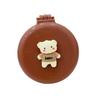 Bonito Folding Air Comb Massagem Pente Espelho Integrado Crianças Portátil Mini Air Cushion Comb Meninas Pente Pequeno