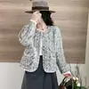 Nova Roupa de Exterior Chic Francesa Outono/Inverno 2026: Blusa Versátil de Gola Redonda com Caimento Solto para Uso Casual Elegante e Confortável