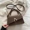 Bolso de mano de nicho estilo coreano inspirado en ins 2026, elegante y creativo, bolso de noche de alta gama con estampado de leopardo, bolso cruzado para el día a día para mujer