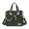 Nova Moda Bolsa de Mão Feminina Grande Capacidade Bolsa Transversal Nylon Casual Bolsa de Viagem Multi-Bolsos Ombro Único Bolsa de Axila