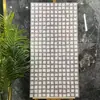 Piso Cerâmico Retro Xadrez Terrazzo Antigo Imitação Antiga Antiderrapante para Restaurante Cafeteria Loja de Chá com Leite Hotel Banheiro Azulejo de Parede