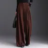 Moda Otoño/Invierno 2026 Nuevos Pantalones de Pierna Ancha Versátiles para Mujer Cintura Alta Adelgazantes Sueltos Caída Simple para el Trabajo Casual de Moda