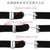 Adecuado para Correa de Reloj Mi Band 7pro Silicona Hebilla Plegable Pulsera Magnética Mi 7Pro Marco de Reloj Metálico