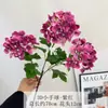 3 Flores Artificiales Pequeñas de Balonmano Hortensia Flor Guía para Boda Decoración del Hogar Accesorios de Fotografía Flores Artificiales al por Mayor