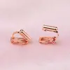Brincos sem brincos acessórios de joia cravejado 5mm strass cinto anel de suspensão clipe triângulo clipe de orelha moda clipe de orelha de diamante clipe de orelha