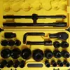 Juego de 26 Piezas de Vasos de 3/4" de Uso Rudo, Vasos para Llave de Impacto, Hexagonales de 12 Ángulos, Juego para Reparación Automotriz, Cabeza de Vaso de Uso Rudo
