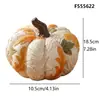 Adornos de calabaza de resina artificial, accesorios de frutas y verduras, decoración de ambiente otoñal para el festival de la cosecha, artículos de decoración para el hogar
