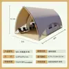 Barraca de veleiro grande Yunshanju, camada dupla de lona 900D, adequada para pousada, acampamento base, área de resort e fabricante de barracas glamping