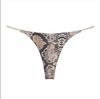 Tanga Sexy de Tira Dupla Cintura Baixa Yoga Fitness Absorvente de Suor Biquíni Mulheres Roupa Íntima Sexy em T G100