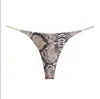 Tanga Sexy de Tira Dupla Cintura Baixa Yoga Fitness Absorvente de Suor Biquíni Mulheres Roupa Íntima Sexy em T G100
