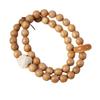 Madeira com fragrância de leite da Papua anel DIY pulseira de leão especificações 0,8 masculino e feminino rosário de brincar joias fabricantes atacado