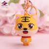 Long Zhiyu al por mayor Muñeco de Dibujos Animados los doce Zodiacos PVC plástico blando 3d llavero caja sorpresa mochila colgante pequeño
