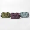 Bolso de Hombro Nuevo Estilo Transfronterizo, Tela de Nylon, Ligero, Gran Capacidad, Bolso Cruzado Multibolsillos, Bolso Casual para Viajes Diarios para Mujeres