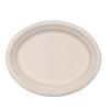 Fábrica Oasis Shaoneng Venta al por mayor Platos Ovalados de Pulpa de Caña de Azúcar y Pulpa de Bambú Vajilla Desechable Ecológica Platos Biodegradables para Pasteles