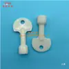 Llave de Cubo de Basura Metálico para Propiedad de Saneamiento Municipal Llave para Exteriores Acero Inoxidable Cubo para Cáscaras de Fruta Cerradura de Hierro Triangular Cerradura de Llave