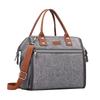 Bolsa de almuerzo de gran capacidad transfronteriza, bolsa de hielo impermeable de PEVA engrosada, bolsa fría refrigerada para picnic de gran apertura al por mayor