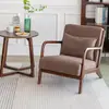 Sala de Estar Balcón Dormitorio de Apartamento Pequeño Personalizado Ocio Individual Escandinavo Oficina de Ventas Recepción Negociación Combinación de Sofá de Madera Maciza