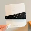 Pinza para el Cabello Melaleuca Otoño e Invierno para Mujer Lazo Estampado Leopardo Exquisita Pinza BB Accesorios para el Cabello Nuevo Estilo 2026 Pinza de Pato de Punto Versátil