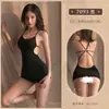 Vestido Ajustado Feimu Style sin Espalda Transparente 7093 Lencería Sexy Camisón Transparente con Escote Seda de Hielo 20/paquete