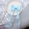 Lindos Accesorios para el Cabello de Hilo Ai de Hielo y Nieve Pasador de Joya Corona de Princesa Malla de Hilo de Amor Joyería de Malla de Hilo Cristales Tocados Elegantes para Niños