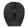 Sombreros de Bebé Simples de Otoño e Invierno Europeos y Americanos Sombreros Indios Sombreros de Pulóver Tejidos Sombreros de Niños con Lazo Sombreros de Bebé