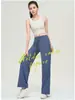 Pantalones Deportivos de Pierna Ancha Estilo Nuevo para Mujer Pantalones Casuales para Exteriores Fitness Cintura Alta Adelgazantes Fitness Entrenamiento Integral Yoga Pantalones Largos