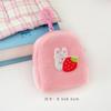 Carteira Criativa Infantil, Bolsa Fofa Mini Capivara para Fone de Ouvido, Bolsa Escolar Fofa para Estudante, Carteira Pequena