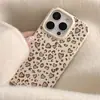 Funda Retro Corazón Estampado Leopardo Adecuada para Apple 17, iPhone 16 Cobertura Completa, 18 Pro Max Personalizada, 13 Funda Suave al por Mayor