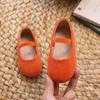 Zapatos de Verano Lindos de Colores Dulces para Niñas, Pequeños, Medianos y Grandes, Zapatos Versátiles de Color Sólido para Actuaciones de Baile