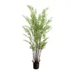 Árbol de helecho de simulación Palma areca Decoración Paisaje micro grande Escenario Árbol artificial de alta gama Decoración de proyecto Decoración suave Adorno de bonsái