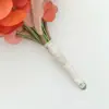 Eucalipto Bola Crisantemo Caña Ramo Certificado de Boda Flor Artificial de Alta Gama Nuevo Ramo para Dama de Honor Venta Caliente Transfronteriza