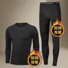 Pantalones térmicos de capa base para hombre, ajustados, cálidos, elásticos, extralargos, versión fina de invierno con forro polar, pantalones de hilo Shark Barbie de alta elasticidad para niños