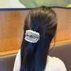 Goma para el pelo de encaje a cuadros atmosférica estilo coreano, goma de pelo a cuadros coreana, adorno para coleta estilo ballet