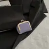 Otoño 2025 Nuevo Bolso Dorado Celebridad de Internet Mini Cartera Fresca Temperamento Bolso Cuadrado Pequeño Popular de Este Año Bolso para Mujer