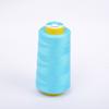 Hilo de Coser Liuqing Colorido Número 402 3000 Yardas Azul Hilo de Coser Colorido de Alta Velocidad Fábrica de Ropa Overlock 402 Rollo Grande